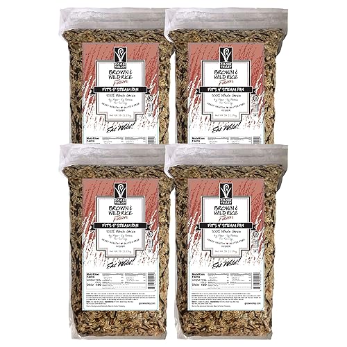 Goose Valley Brown & Wild Rice Fusion, 5 lb, 2.27 kg Set of 4