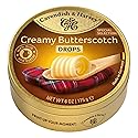 Cavendish & Harvey | Creamy Butterscotch Hard Candy Drops | 6 Ounce Tin