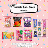 Asian Mystery Japanese Korean Snack Assortment Box, 40 Pieces, Includes Full Sized Items | Variety Pack of Best Tasting Snacks and Candies from Korea