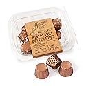 Asher's Chocolates, Mini Milk Chocolate Peanut Butter Cups, Wrapped in Foil, Small Batches of Kosher Chocolate, Family Owned Since 1892 (5 oz, Peanut