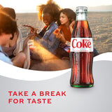 Diet Coke Glass Bottle, 8 fl oz, 6 Pack