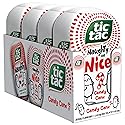 Tic Tac Naughty or Nice Candy Cane Mints, Hard Peppermint Mints, Stocking Stuffer, 4 pack, 2.9 oz each