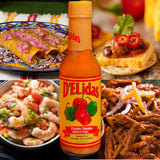 D'ELidas Habanero Hot Sauce, Natural Habanero Pepper Hot Sauce, Chombo Picante Sauce #1 in Panama, Non-GMO, Keto Friendly Food Habanero Sauce, 5 Fl Oz