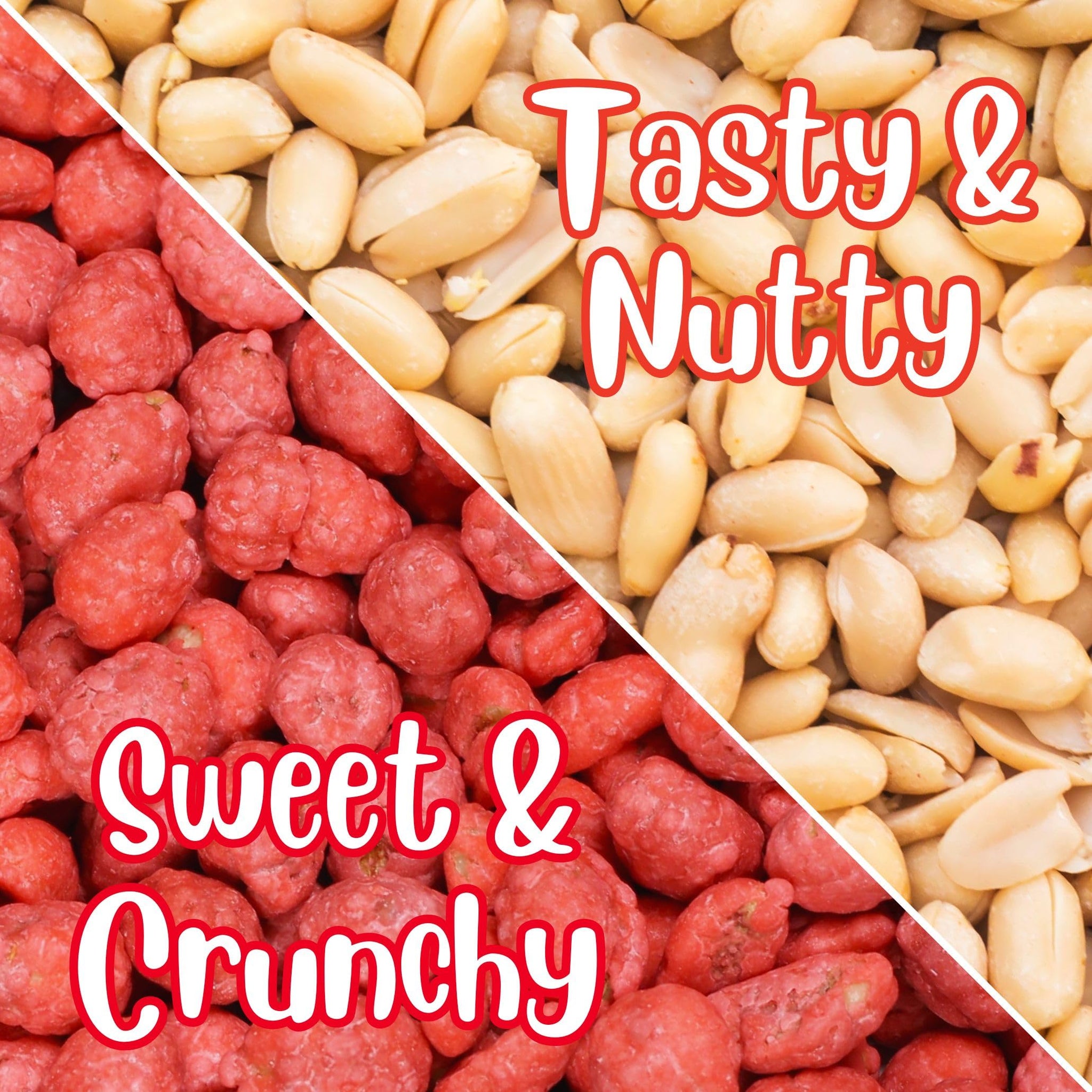 French Burnt Peanuts by Its Delish, 2.5 lbs Jumbo Container | Premium Quality, Fresh & Crunchy Candy Coated Peanuts - Vegan, Kosher, Made in USA