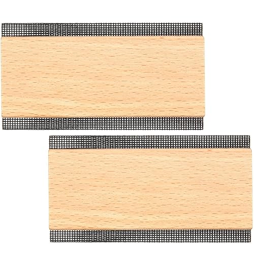 Boao 2 Pcs Wool Comb Laundry Sweater Cashmere Comb Removes Pills and Fuzz from Clothing Pill Remover for Scarves, Wool Coats, Pant Legs, Knits