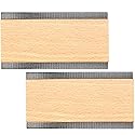 Boao 2 Pcs Wool Comb Laundry Sweater Cashmere Comb Removes Pills and Fuzz from Clothing Pill Remover for Scarves, Wool Coats, Pant Legs, Knits