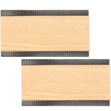 Boao 2 Pcs Wool Comb Laundry Sweater Cashmere Comb Removes Pills and Fuzz from Clothing Pill Remover for Scarves, Wool Coats, Pant Legs, Knits