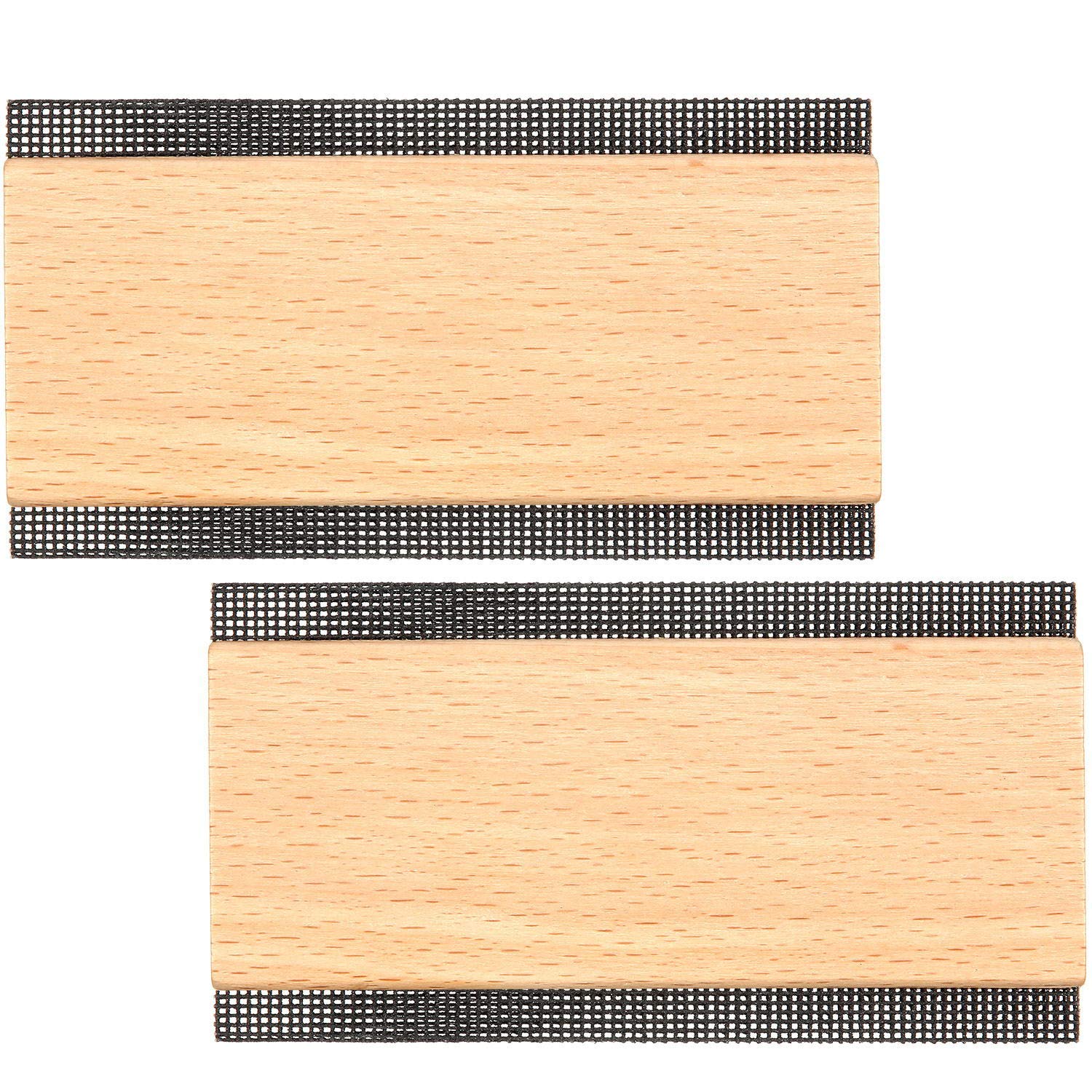 Boao 2 Pcs Wool Comb Laundry Sweater Cashmere Comb Removes Pills and Fuzz from Clothing Pill Remover for Scarves, Wool Coats, Pant Legs, Knits