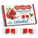 HazerBaba Turkish Delight Candy Pomegranate, 16 Oz (Pack of 1), Dulces