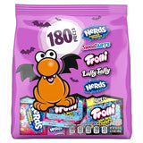 Halloween Candy Core Winners Trick-or-Treat Variety Bag, Nerds Gummy Clusters, Sweetarts, Trolli, Laffy Taffy, and Nerds Original, 180 Pieces, 59.76