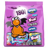Halloween Candy Core Winners Trick-or-Treat Variety Bag, Nerds Gummy Clusters, Sweetarts, Trolli, Laffy Taffy, and Nerds Original, 180 Pieces, 59.76
