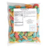 Neon Sour Gummy Worms, 2 Pound Bulk Bag, Sour Candy, The Hampton Popcorn & Candy Company