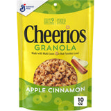 Cheerios Granola, Apple Cinnamon, Good Source of Fiber, Excellent Source of 9 Vitamins and Minerals, 10 oz