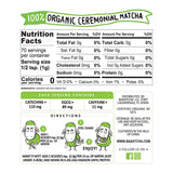 Baahtcha - USDA Organic Matcha Green Tea Powder - Premium Ceremonial Grade - Value Size Lowest Price - Natural Caffeine Energy Drink Mix, Antioxidant