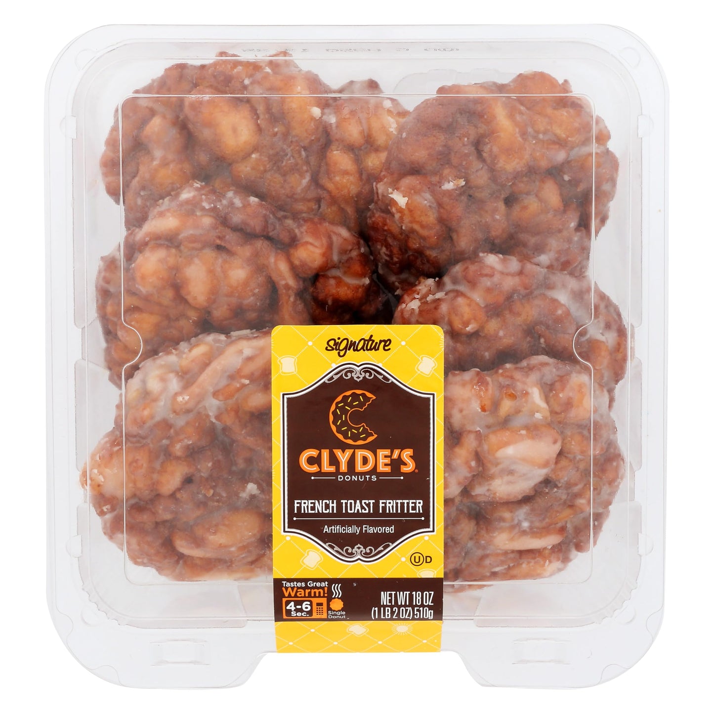 Clyde's, French Toast Fritters, 18 Ounce