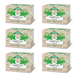 Tadin Green Tea, Herbal Tea, Green Tea Bags, Caffeinated Tea, Tea Bags Individually Wrapped, 24 Tea Bags, Pack of 6