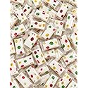 Jube Nougat Candy - 8 oz Soft Chewy Nougat with Fruity Jelly Pieces, Individually Wrapped, Creamy Milk Snack, Colorful Fruit, Bulk Sweet Treat