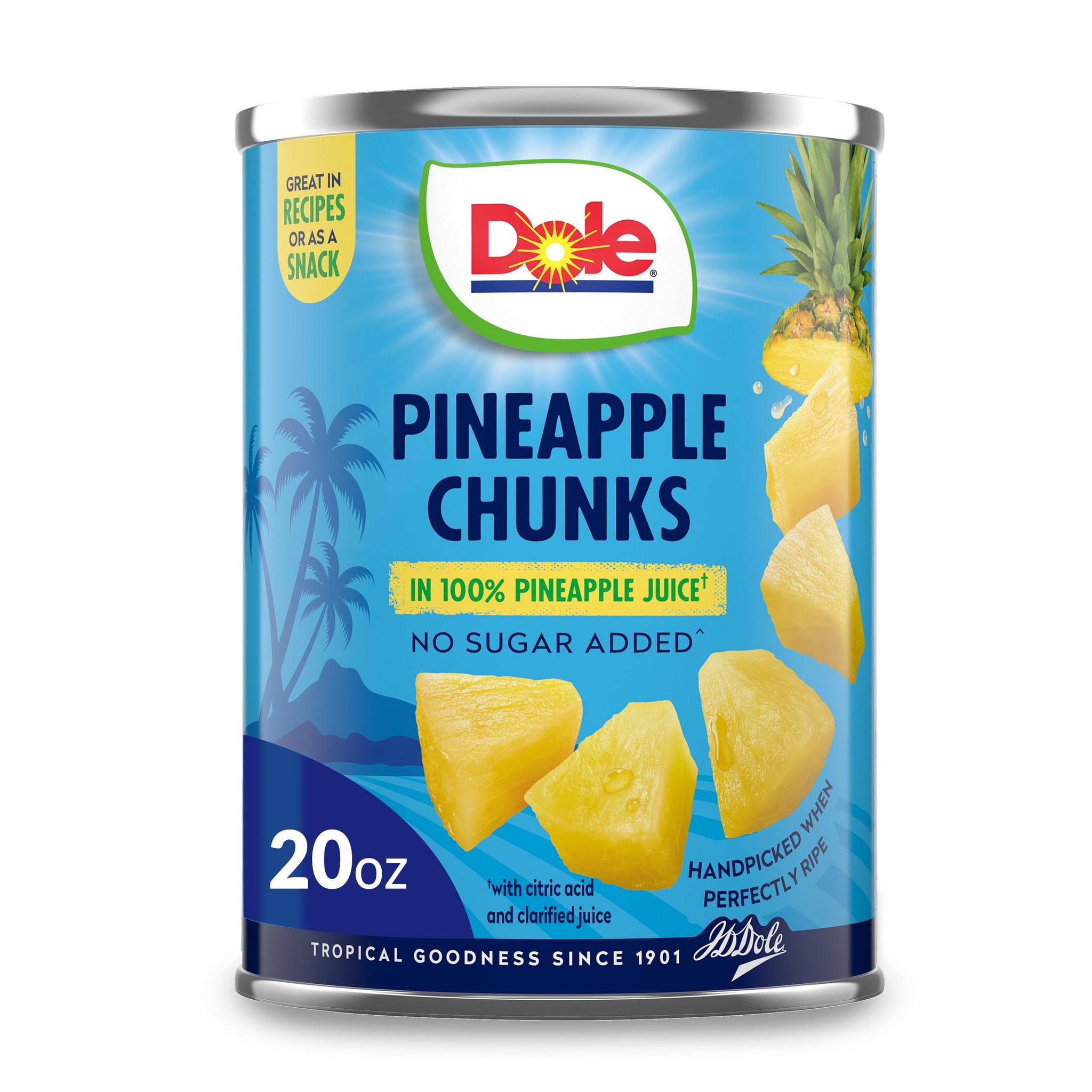 Dole, Pineapple Chunk, 20 Ounce