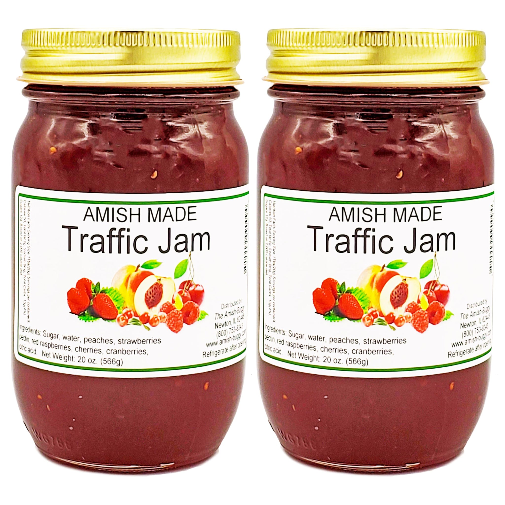 Amish Traffic Jam - Two 18 Oz Jars