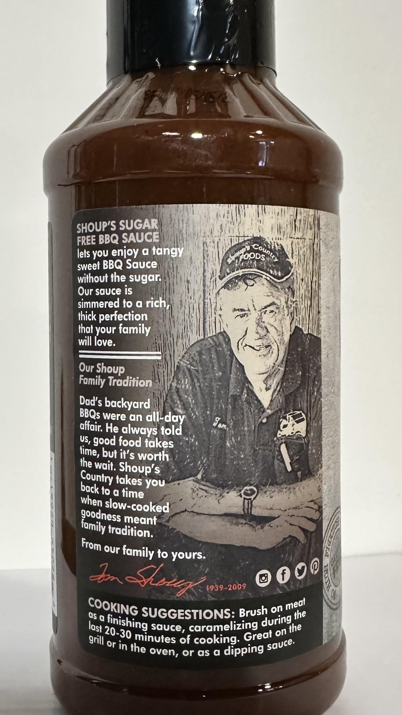 Shoup's Sugar Free BBQ Sauce