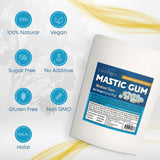 Eastanbul Mastic Gum Chewing Gum, 0.53oz (15g), Mastic Chewing Mewing for Jawline, Natural Tears in Resealable Bag, Medium Sized Natural Tears