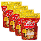 Pop's Kettle Korn- Fiery Cheddar| 4-Pack Fiery Cheddar- Gluten-Free, Whole Grain, Hand-Popped, Small