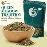 NY Spice Shop Meadowsweet Herb Cut & Sifted - 4 Ounce (Filipendula ulmaria) Natural Dried Meadowsweet Bulk Tea Herb in Resealable Packaging