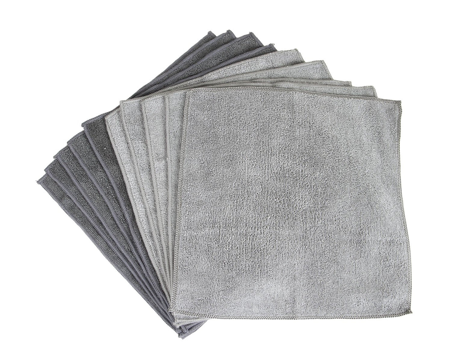 Sophisti-clean Microfiber Cleaning Cloths, Attract Dust Like a Magnet, Use Wet or Dry, Ultra Soft and Absorbent, Non-Abrasive, Streak Free, Reusable