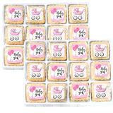 Baby Shower Cookies Baby Girl 24 PACK Favors Dessert Table Decorated Individually Wrapped Sugar Cookies Party Gift