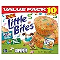 (Value Pack) Little Bites Party Cake Muffins, 10 individual packs, (1.5 oz each), Cake and Sprinkles Mini Muffins, 15 oz Multipack