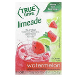 True Citrus, Lime Watermelon Aqua Fresca Sticks 10 Count, 1.06 Ounce