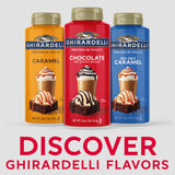 GHIRARDELLI Premium Dessert Sauce 16 oz Bottle, Chocolate - Rich Dessert & Coffee Topping Made with Real Chocolate