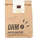 Ohm Coffee Roasters Black Magick Blend, Medium-Dark Roast, 12oz bag