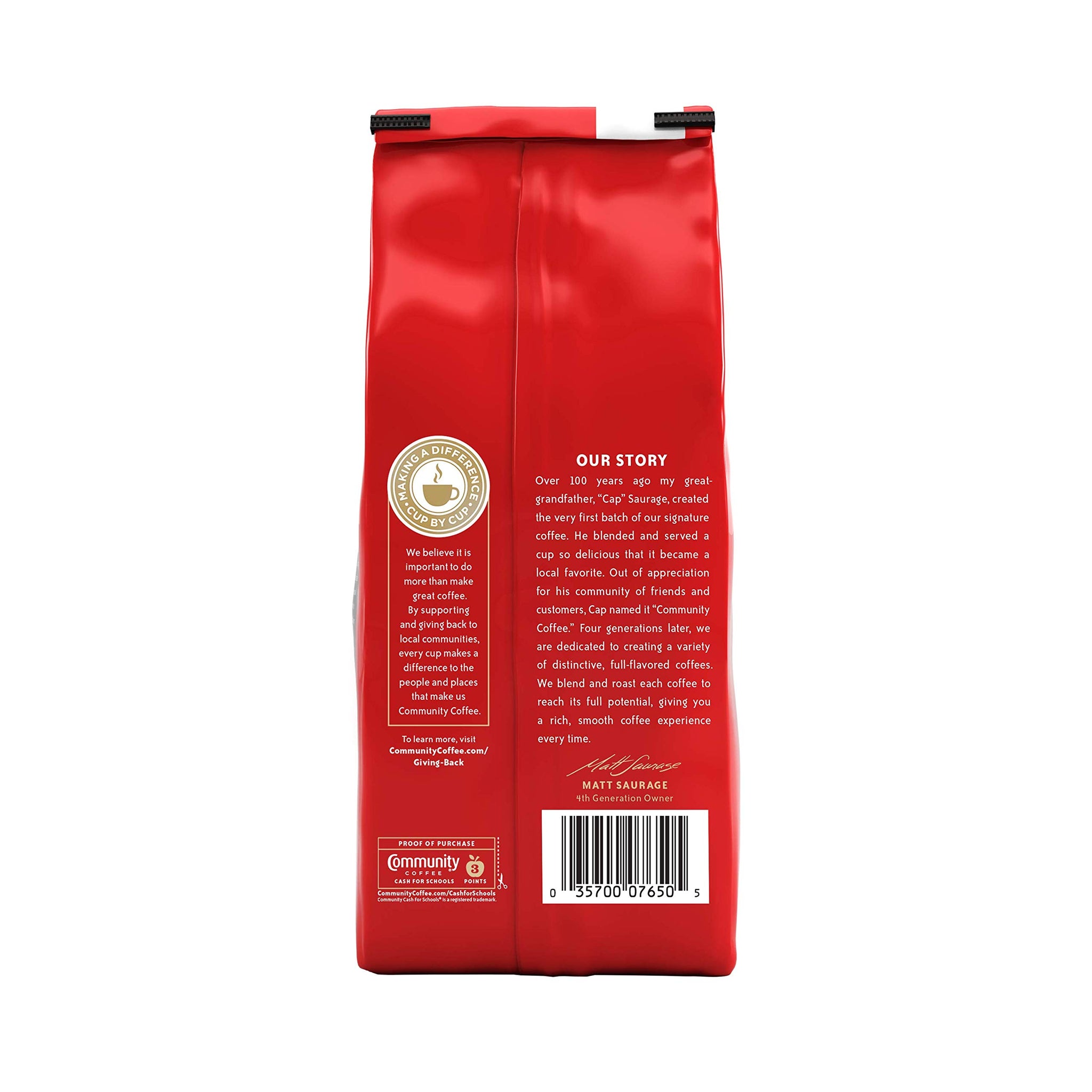 Community Coffee Cafe Special Half-Caff 32 Ounces, Medium Dark Roast Ground Coffee, 32 Ounce Bag (Pack of 1)