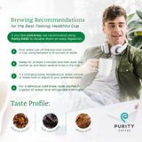 Purity Coffee EASE Low Acid Dark Roast Single Serve Sachets (5ct Box) | Specialty-Grade USDA Organic Arabica Blend | Third Party Tested for Mold