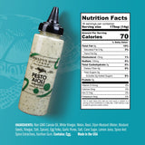 Terrapin Ridge Farms Pesto Aioli Garnishing Sauce - One 7.5 Ounce Squeeze Bottle - Gluten-Free, Keto-Friendly, Low Carb, Low Sugar