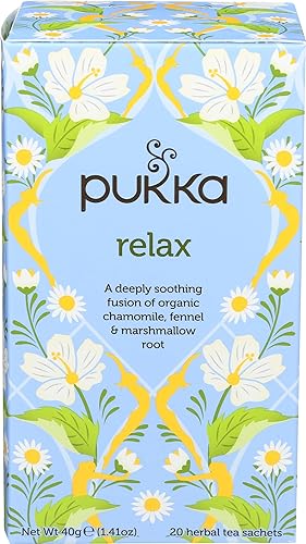 Pukka, Tea Herbal Relax Organic, 20 Count