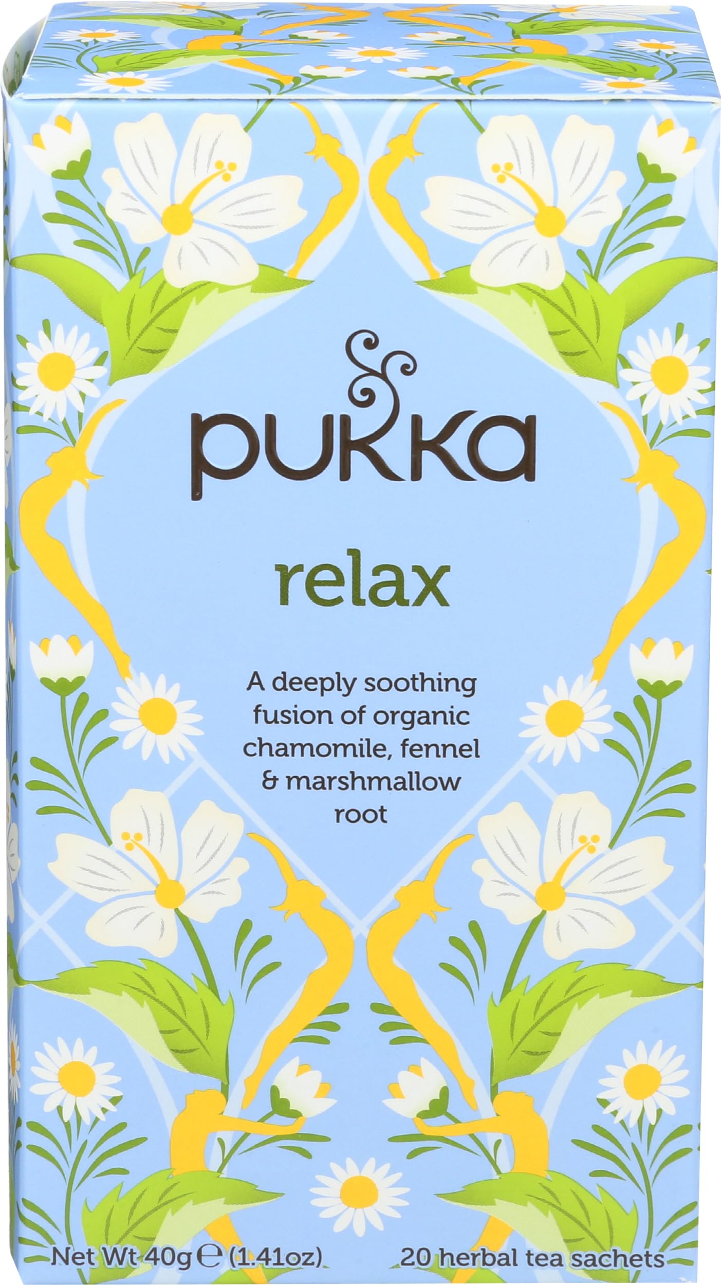 Pukka, Tea Herbal Relax Organic, 20 Count