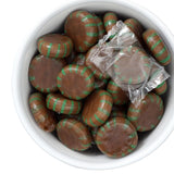 Chocolate Starlight Mints Candy, 1 Pound Bulk Candy (Approx. 75 pcs.), Individually Wrapped Choco Starlights