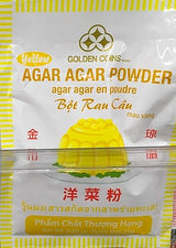 AGAR AGAR POWDER in Red, Yellow, Green or Blue (Yellow)