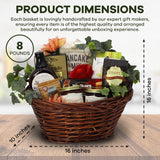 Gift Basket Village - Mothers Day Breakfast Gift Basket - Gourmet Mom Gift Set with Pancake Mix, Jam, Syrup, Snacks - Unique Birthday, Holiday, or Spa