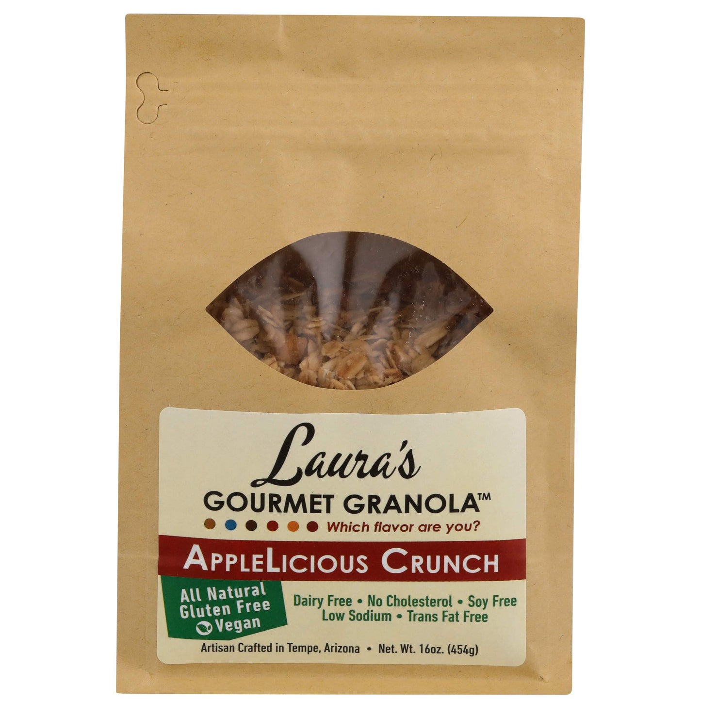 Laura's Gourmet Granola AppleLicious, 16-Ounce Packages (Pack of 3)