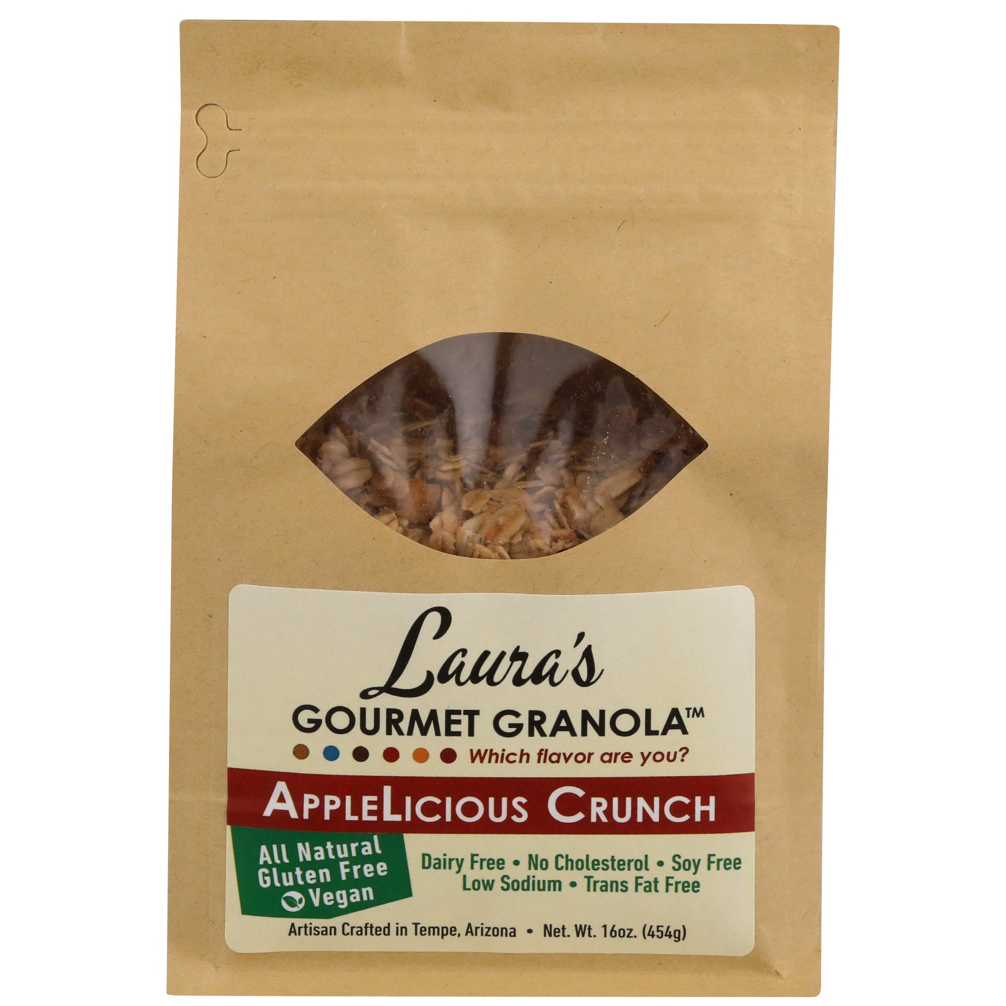 Laura's Gourmet Granola AppleLicious, 16-Ounce Packages (Pack of 3)
