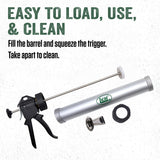 LEM Products Jerky Cannon, Anodized Aluminum Jerky Gun for Beef Snack Sticks, Meat Sticks, Includes Nozzles, Meat Seasonings, Cleaning Brush