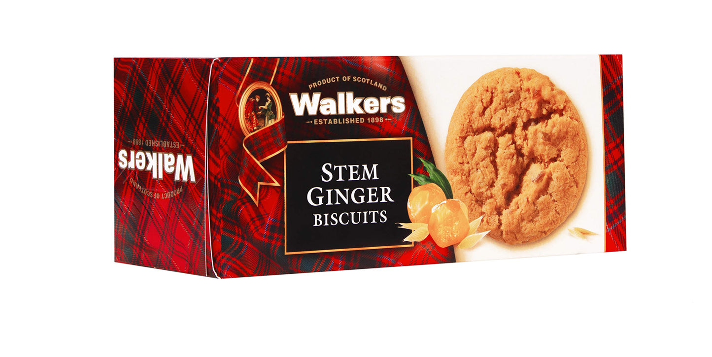Walkers Stem Ginger Cookies - 5.3 oz