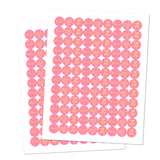 7th Birthday Kisses Stickers, Seven Pink Kiss Labels for Girl Happy Birthday Party, Chocolate Drop Tabletop Decorations, Candy Not Included. Made in