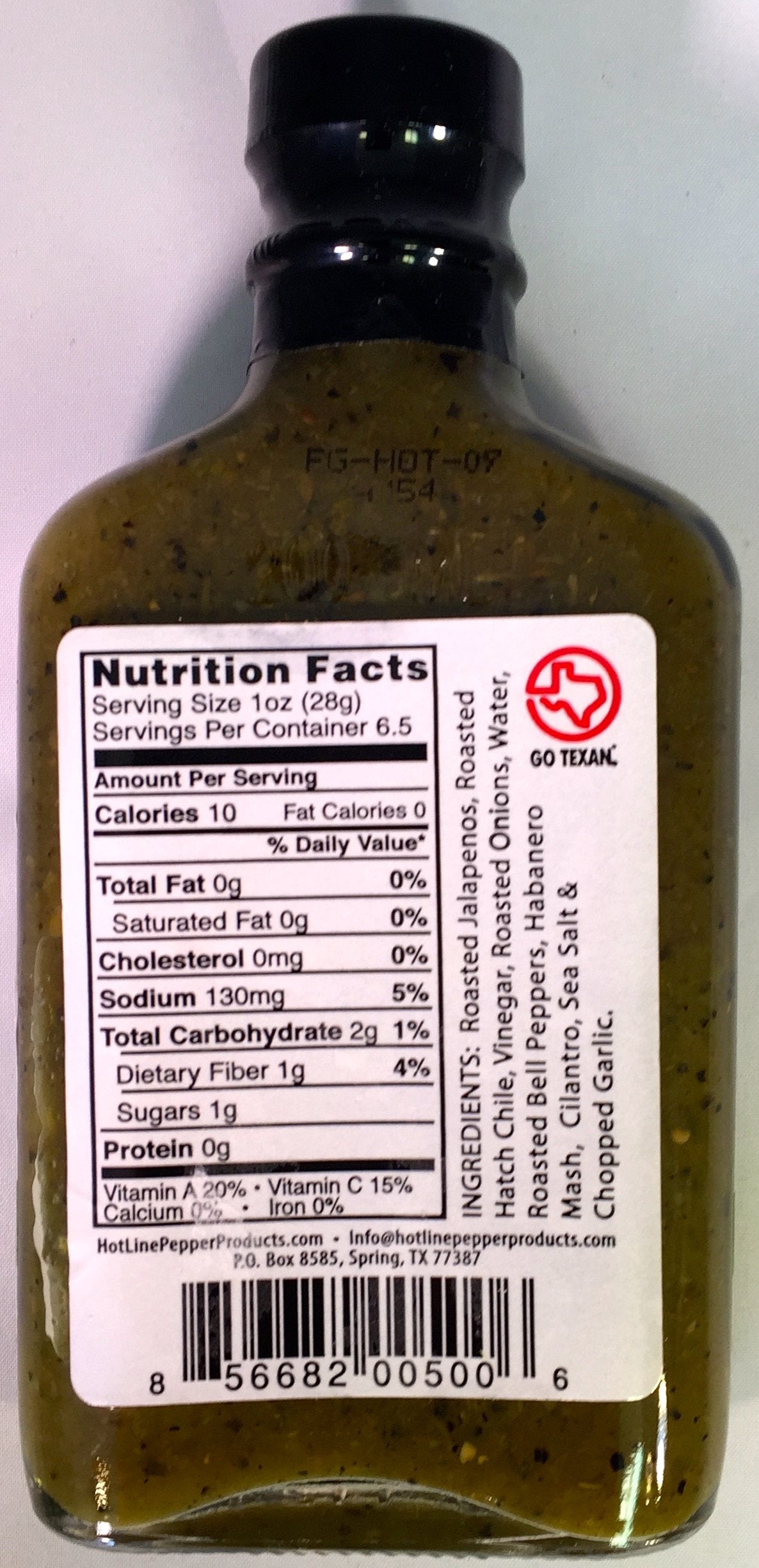 HOT LINE PEPPER PRODUCTS Sauce Hatchanero, 6.5 OZ