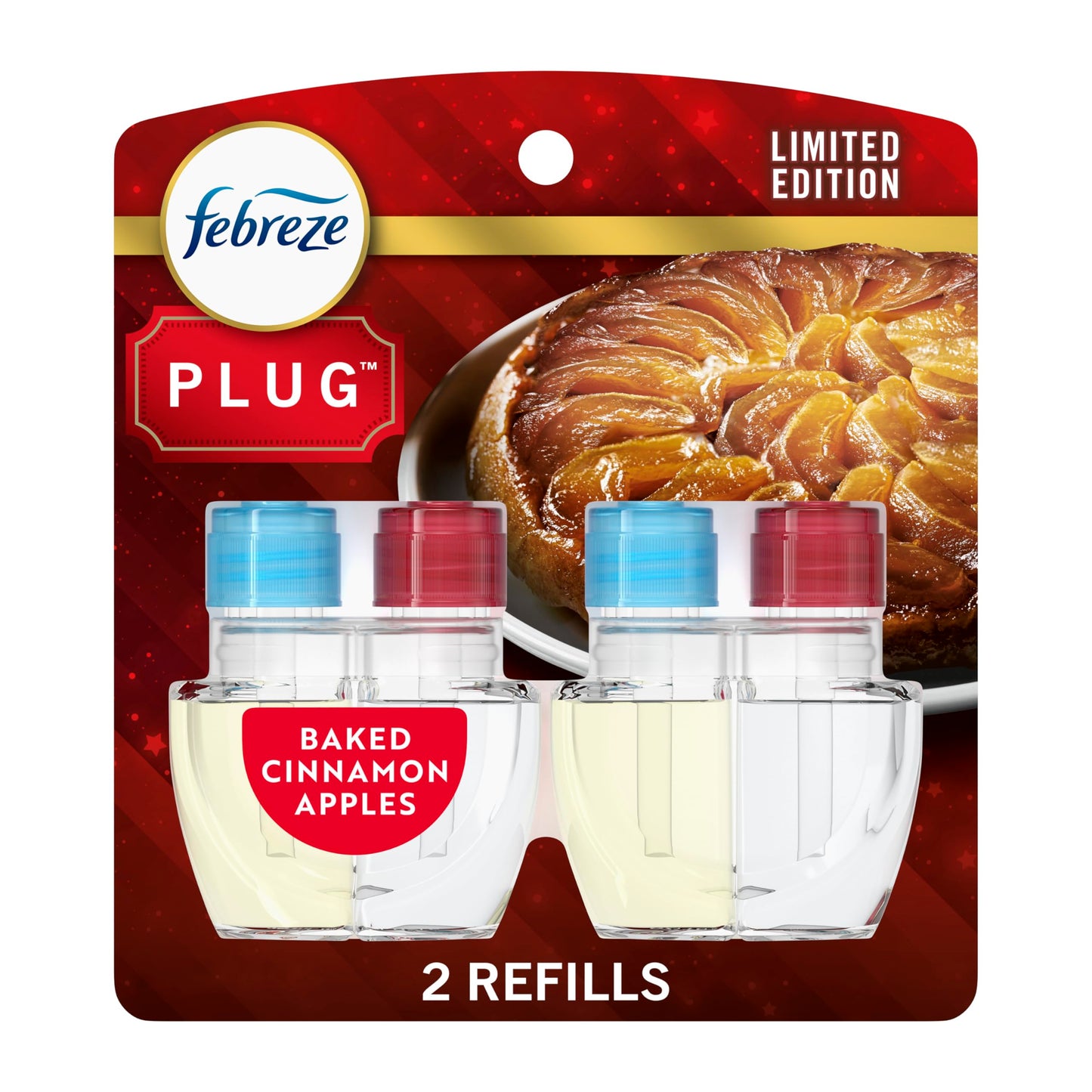 Febreze Plug In Air Freshener, Odor-Fighting Scented Oil Refill, Air Fresheners for Home and Bathroom and Kitchen, Long Lasting for Strong Odors