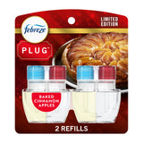 Febreze Plug In Air Freshener, Odor-Fighting Scented Oil Refill, Air Fresheners for Home and Bathroom and Kitchen, Long Lasting for Strong Odors