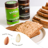 Barney Butter Almond Butter, Crunchy, 16 Ounce Jar, Skin-Free Almonds, No Stir, Non-GMO, Gluten Free, Keto, Paleo, Vegan